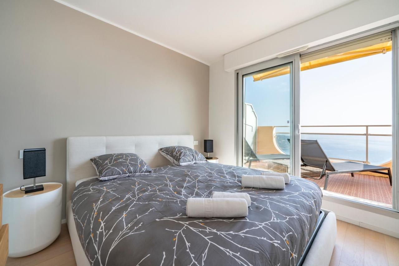 Baie Roquebrune - Vue Mer - Parking - Aj Roquebrune-Cap-Martin Exterior foto
